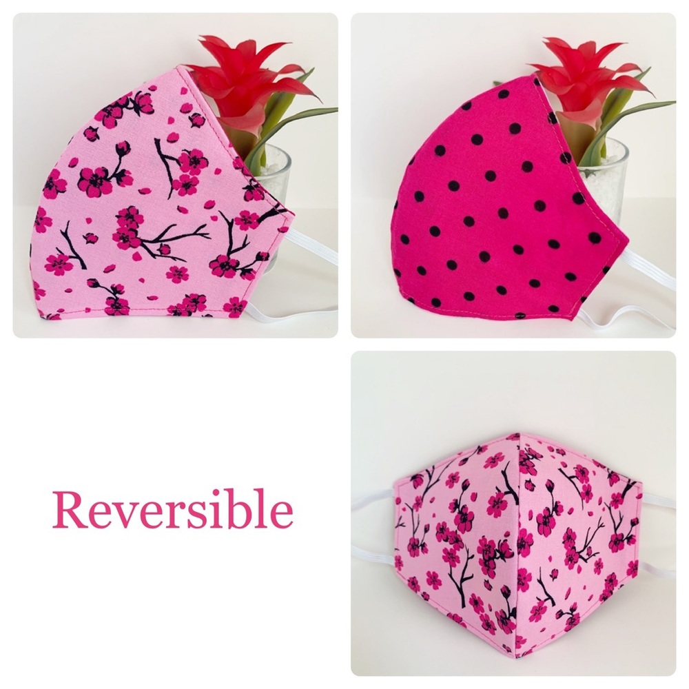 2/$20 Triple Layer Handmade Face Mask